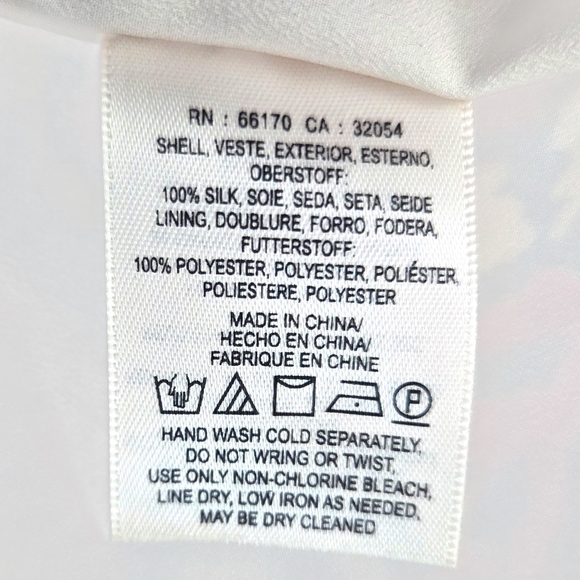 Anthropologie Vanessa Virginia Silk Maxi Dress Womens 2 Red Black Eclectic Artsy - Picture 10 of 12